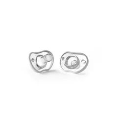 NanoBebe 2-Pack Flexy Pacifiers, White - cutbabycare.com | baby boutique & care hub* Discount