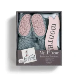 Nat & Jules 18 My Year Baby Girl Bundle | Photo Swaddle - cutbabycare.com | baby boutique & care hub* Clearance