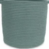 Natemia - Rope Storage Basket, Nursery Bin and Toy Organizer (15”x15”x14”), Lily Pad, Medium - cutbabycare.com | baby boutique & care hub* Best Sale