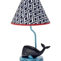 Nautica Whale Of A Tale Lamp and Shade - cutbabycare.com | baby boutique & care hub* New