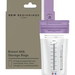 New Beginnings Breast Milk Storage Bags 25 Pack - cutbabycare.com | baby boutique & care hub* Best