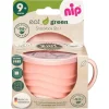 Nip Baby/Infant Eat Green Snack Box Cup Bowl 2in1 w/Reach In/Travel Lid Pink 9m+ - cutbabycare.com | baby boutique & care hub* Outlet