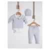Nipperland - Baby Blue Knitted Outfit Set - cutbabycare.com | baby boutique & care hub* Store