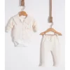 Nipperland - Baby Knitted Cream Outfit Set - cutbabycare.com | baby boutique & care hub* Outlet
