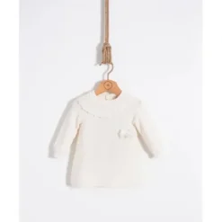 Nipperland - Baby Knitted Baby Girl Dress Cream - cutbabycare.com | baby boutique & care hub* Shop