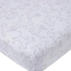 Nojo - Disney Lion King - Wild About You Fitted Crib Sheet - cutbabycare.com | baby boutique & care hub* New