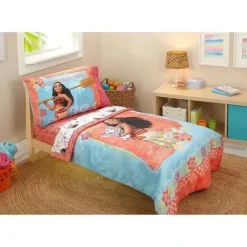 Nojo - 4Pk Disney Moana Toddler Bedding Set - cutbabycare.com | baby boutique & care hub* Online