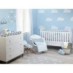 Nojo Little Love Happy Clouds 5-Piece Crib Set - cutbabycare.com | baby boutique & care hub* Clearance