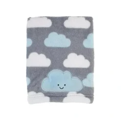 Nojo Little Love Happy Little Clouds Fleece Blanket - cutbabycare.com | baby boutique & care hub* Fashion