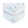 Shop All|Nojo Little Love 2-Pack Happy Little Clouds Fitted Crib Sheet - cutbabycare.com | baby boutique & care hub