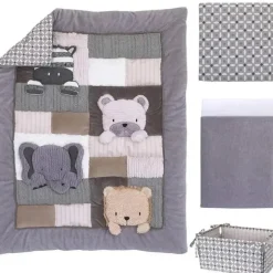 Nojo 4-Piece Bedding Set - Playday Pals - cutbabycare.com | baby boutique & care hub* Best