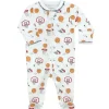 Noomie - Baby Basketball Court Zipper Footie - cutbabycare.com | baby boutique & care hub* Fashion