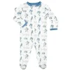 Noomie - Baby Boy Zipper Footie Surfing Sharks - cutbabycare.com | baby boutique & care hub* Outlet