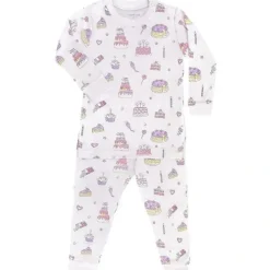 Noomie - Baby Girl Cake Shop Long Sleeve Pajama Set - cutbabycare.com | baby boutique & care hub* Outlet