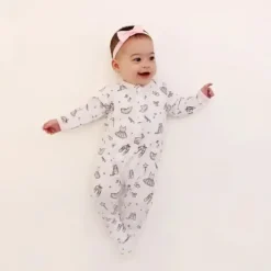 Noomie - Ballerina With Ruffles Zipper Footie - cutbabycare.com | baby boutique & care hub* Best