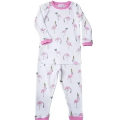 Noomie Two Piece Pajamas Flamingos - cutbabycare.com | baby boutique & care hub* New