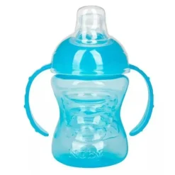 Nuby - Boy No Spill Super Spout Trainer Cup 8Oz, Bright Blue - cutbabycare.com | baby boutique & care hub* Store