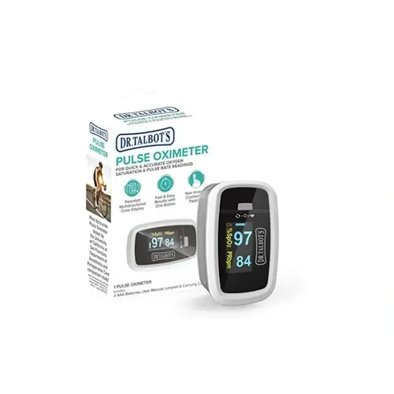 Nuby - Dr Talbots All Black Pulse Oximeter With Pouch - cutbabycare.com | baby boutique & care hub* Clearance