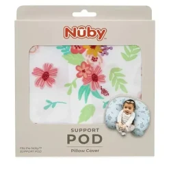 Nursing Feeding|Nuby - Dr Talbots Bright Floral Print Nursing Pillow Cover Set - cutbabycare.com | baby boutique & care hub