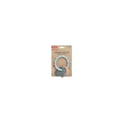 Nuby - Silicone & Wood Teething Bracelet, Gray - cutbabycare.com | baby boutique & care hub* Clearance