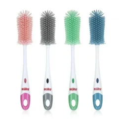 Nuby - Silicone Bottle Brush, Mixed Case - cutbabycare.com | baby boutique & care hub* Best Sale