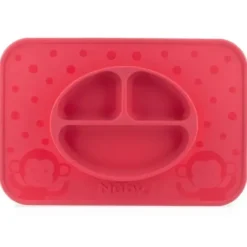 Nuby - Silicone Sectioned Feeding Placema, Assorted Colors - cutbabycare.com | baby boutique & care hub* Outlet