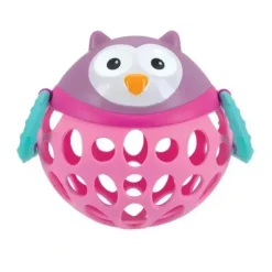Nuby - Silly Shakers Animal Rattle Toy, Owl - cutbabycare.com | baby boutique & care hub* Hot