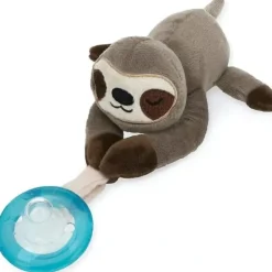 Nuby - Snuggleez Pacifinder With Silicone Pacifier, Sloth - cutbabycare.com | baby boutique & care hub* New