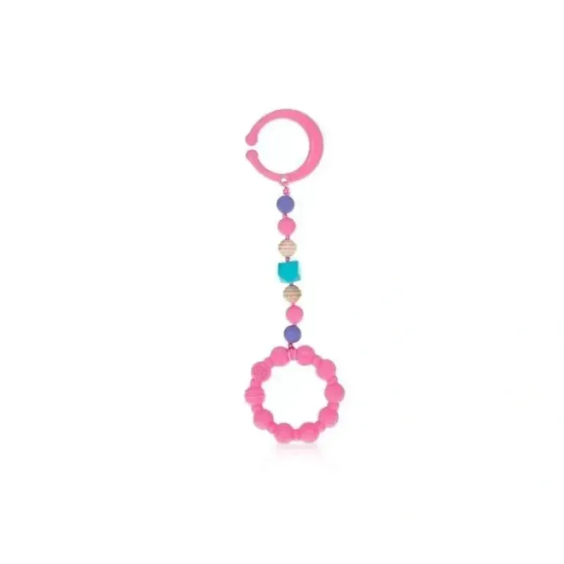 Nuby - Tag A Long Teether Pink - cutbabycare.com | baby boutique & care hub* Hot