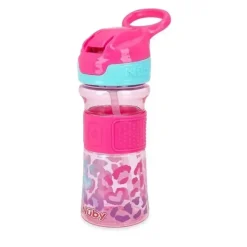 Nuby - Thirsty Kids 12Oz Flip-It Reflex Push Button Soft Spout Cup, Pink - cutbabycare.com | baby boutique & care hub* Cheap