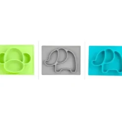 Nuby Baby Plates With Suction, Assorted - cutbabycare.com | baby boutique & care hub* Fashion