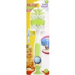 Nuby Easy Clean Bottle and Teat Suction Cleaning Scrubing Brush Assorted - cutbabycare.com | baby boutique & care hub* Best Sale