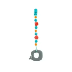 Nuby Extra Soft Silicone Drop Pacifinder w/ Teether - Assorted Characters - cutbabycare.com | baby boutique & care hub* Best Sale