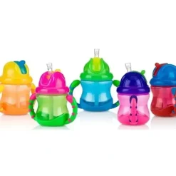 Nuby FlipN'sip Cup with 360° Straw 1-Pack, Colors May Vary - cutbabycare.com | baby boutique & care hub* Shop