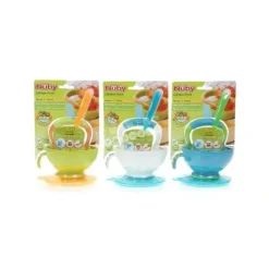 Nuby Garden Fresh Masher and Bowl with Lid, Colors May Vary - cutbabycare.com | baby boutique & care hub* Outlet