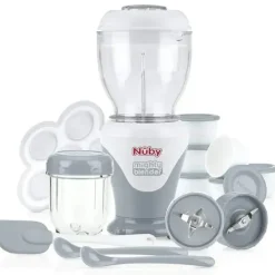 Nuby Garden Fresh Mighty Blender, Baby Food Maker - Cool Gray - cutbabycare.com | baby boutique & care hub* Best Sale