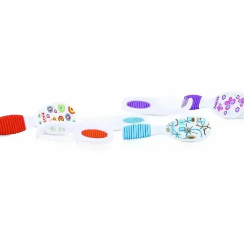 Nuby Hard & Soft Comb & Brush Set - Colors May Vary - cutbabycare.com | baby boutique & care hub* Shop