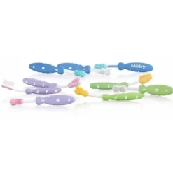 Nuby Luv 'N Care 3M+ Oral 3 Stage System, Colors May Vary - cutbabycare.com | baby boutique & care hub* Best