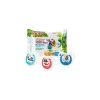 Nuby 3Pk Small Massaging Baglet Baby Pacifiers & Pacifier Wipes Set - cutbabycare.com | baby boutique & care hub* Outlet