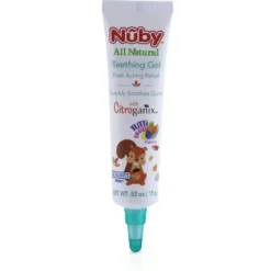 Nuby Teething Gel Citroganix, 53 oz - cutbabycare.com | baby boutique & care hub* Outlet