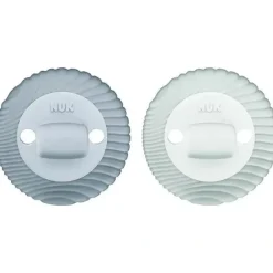NUK - For Nature 2Pk Boy Silicone Soother 2-in-1, 0/12M - cutbabycare.com | baby boutique & care hub* Online