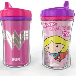 Nuk - Justice League Insulated Hard Spout Sippy Cup 9 Oz 2 Pk, Girl - cutbabycare.com | baby boutique & care hub* Outlet