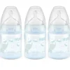 Nuk - 5Oz 3Pk Baby Boy Bottle Smooth Flow - cutbabycare.com | baby boutique & care hub* Shop