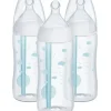 Nuk - Smooth Flow Pro Anti-Colic Baby Bottle, 10oz, 3pk - cutbabycare.com | baby boutique & care hub* Store