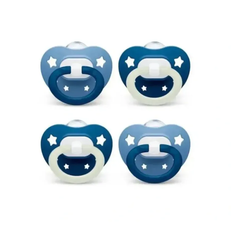 Nuk Baby Glow-in-the-Dark Pacifier 6-18 Months, 2Pk - cutbabycare.com | baby boutique & care hub* Cheap