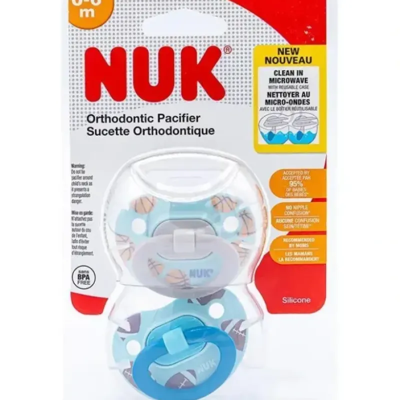 Nuk Baby Pacifier 0-6 Months Sports Themed - cutbabycare.com | baby boutique & care hub* Store