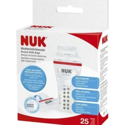 NUK Breast Milk Storage Bags 180ml, 25 Pack - cutbabycare.com | baby boutique & care hub* Cheap