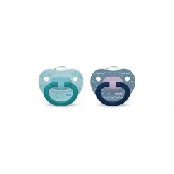 Nuk Pacifier Orthodontic Fashion Boy 2 Pack - cutbabycare.com | baby boutique & care hub* Clearance