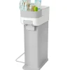 Nursery Style Diaper Pail, Grey/White - cutbabycare.com | baby boutique & care hub* New