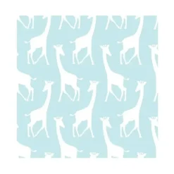 Nuwallpaper Peel and Stick Wallpaper, Turquoise Savannah Soiree - cutbabycare.com | baby boutique & care hub* Sale